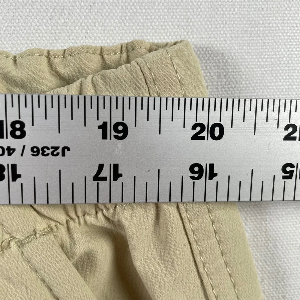 The North Face Mens XXL Tan Khaki Belted Elastic Waist‎ Outdoor Hiking Pants